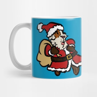 Santa Guinea Pig Mug